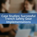 Case Studies: Successful Trench Safety Gear Implementations
