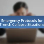 Emergency Protocols for Trench Collapse Situations