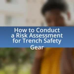 How to Conduct a Risk Assessment for Trench Safety Gear