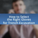 How to Select the Right Gloves for Trench Excavation