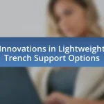Innovations in Lightweight Trench Support Options